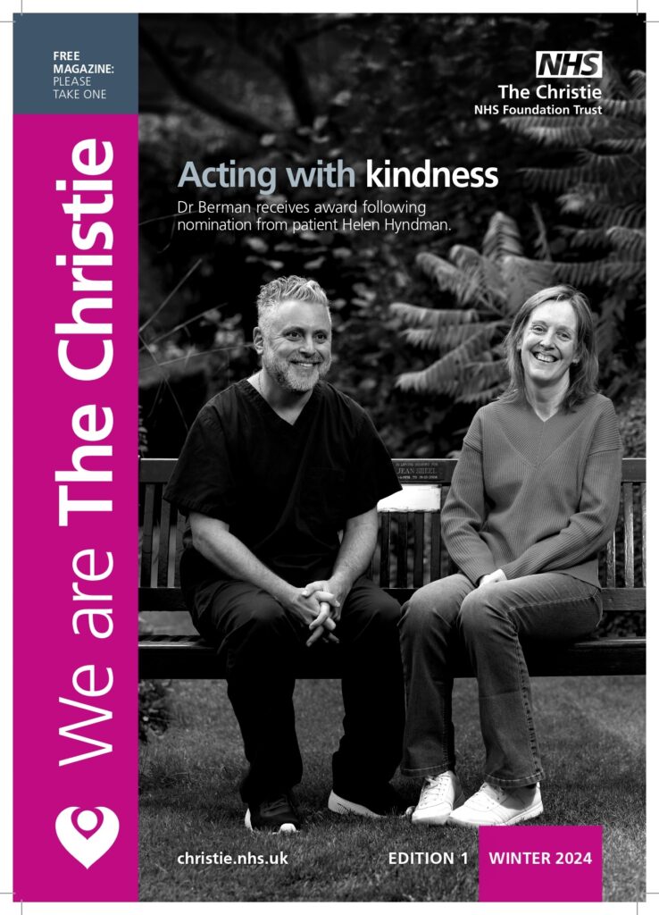 Screenshot of the Christie Magazine.
