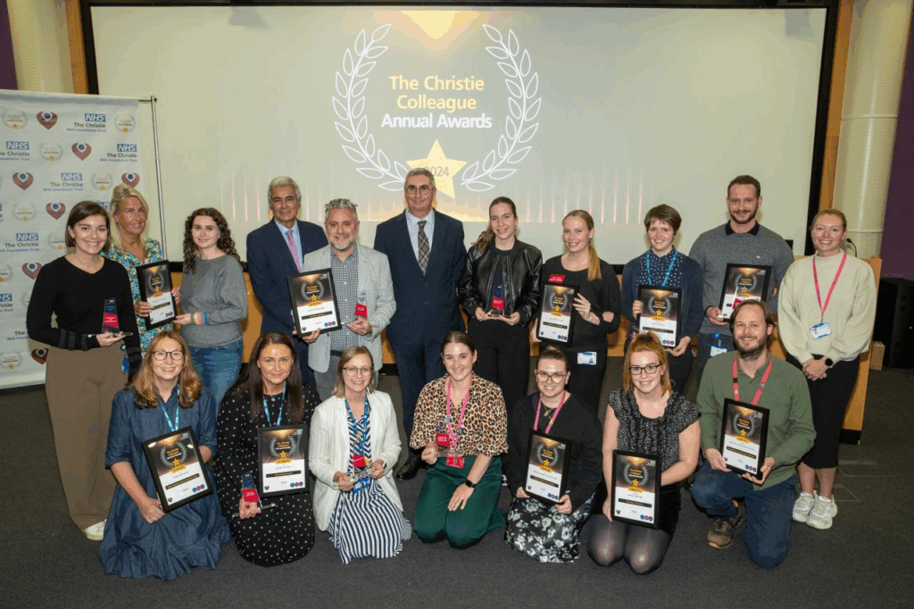 Photo of the winners of the annual Chrisite Colleague Awards